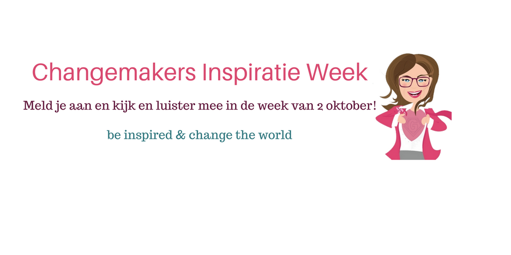 changemakers inspiratie week inschrijven